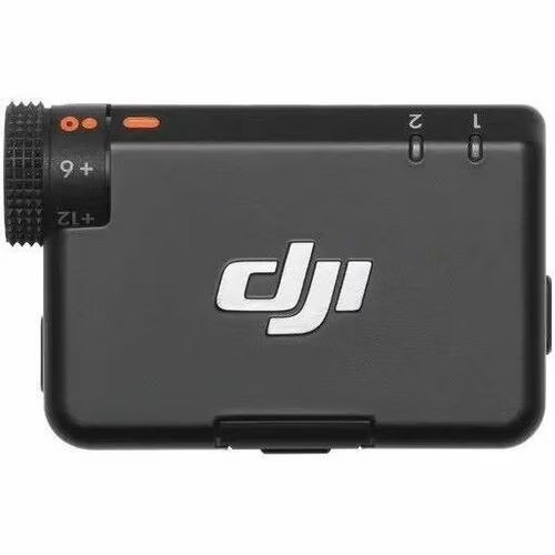 DJI Mic Mini (2 TX + 1 RX + Charging Case) Wireless Microphone for Iphone/Camera