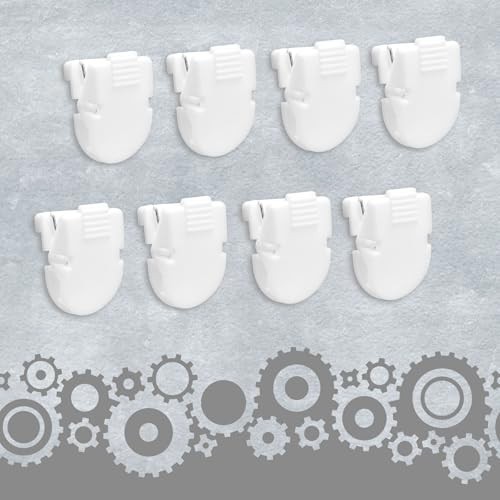 24pcs Cubicle Clips, Fabric Panel Wall Clips Plastic Cubicle Pins Hooks