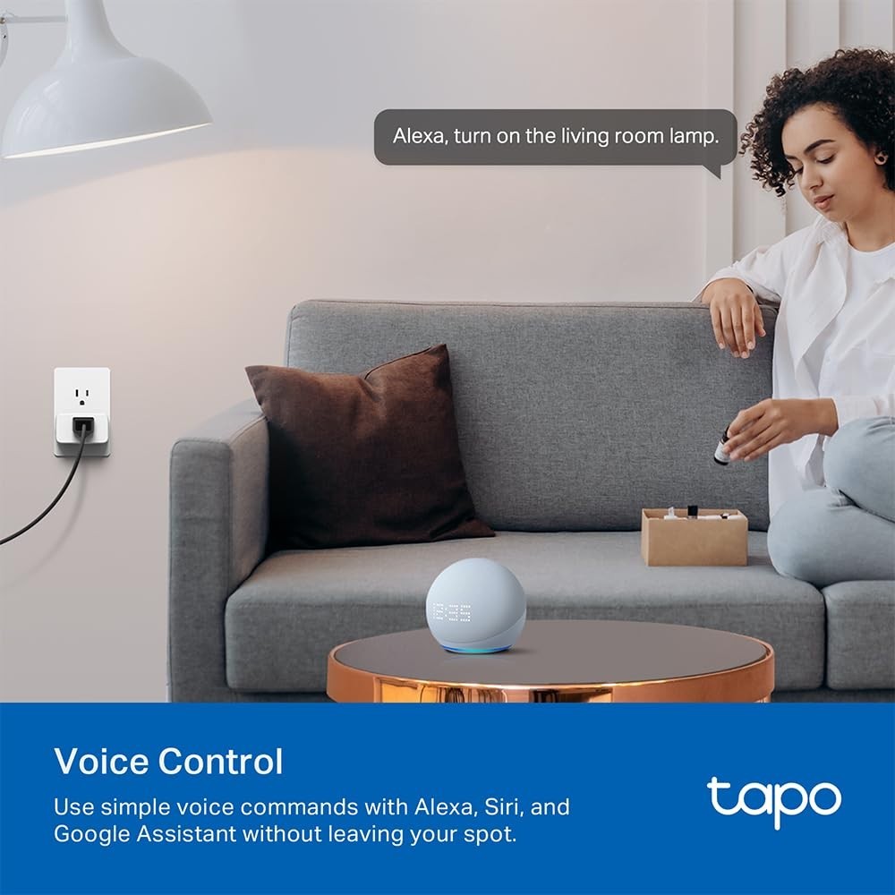 Smart Plug Mini, Matter Compatible, Compatible with Alexa, Google Home & Sams...
