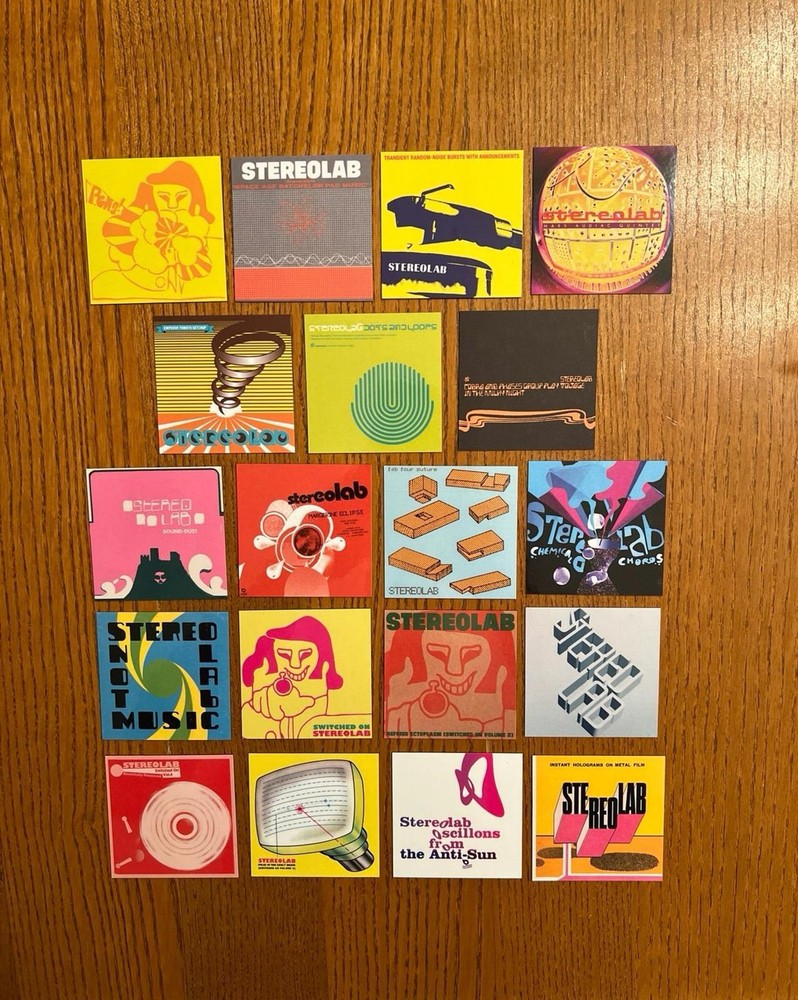 Stereolab fridge magnets