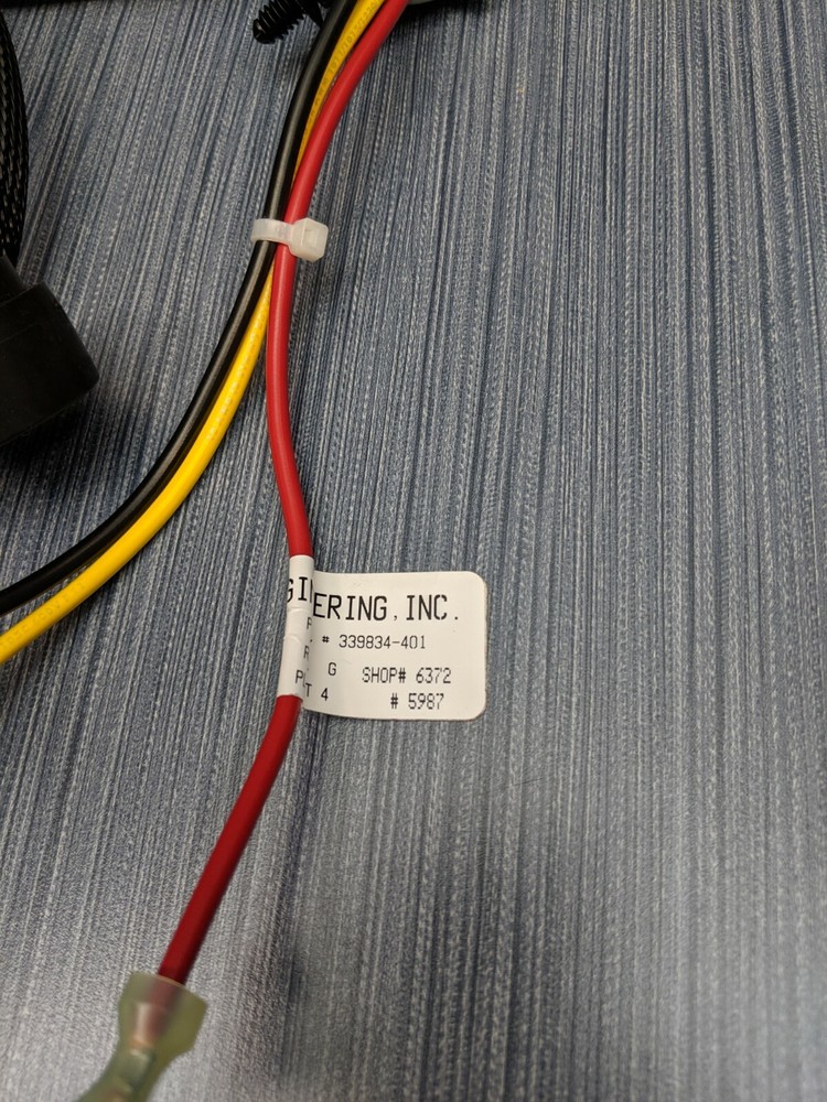 Kauffman Engineering Inc 339834-401 Wire Harness