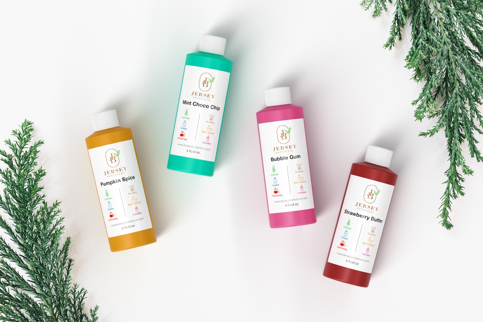 Fragrance Oil 4 oz. For Body Soap Candle Incense Making Burning Perfume Diffuser