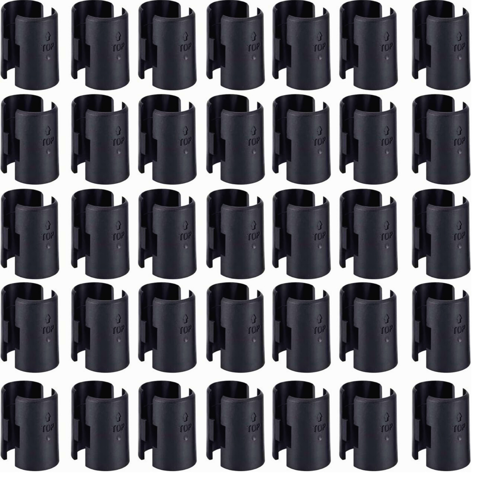 Wire Shelf Clips,50-Packs Wire Shelving Shelf Lock Clips for 1" Post Shelvings