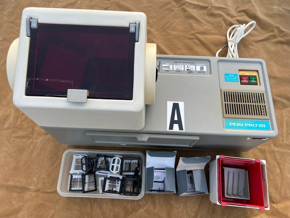 Air Techniques Peri-Pro III Dental Film Processor with Daylight Loader see video