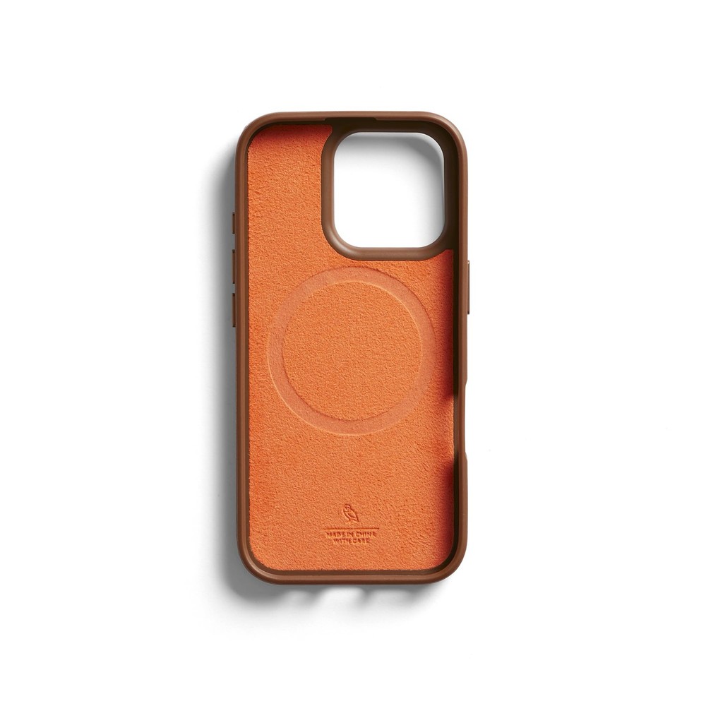 Bellroy Leather Case for iPhone 16 Pro - Sienna