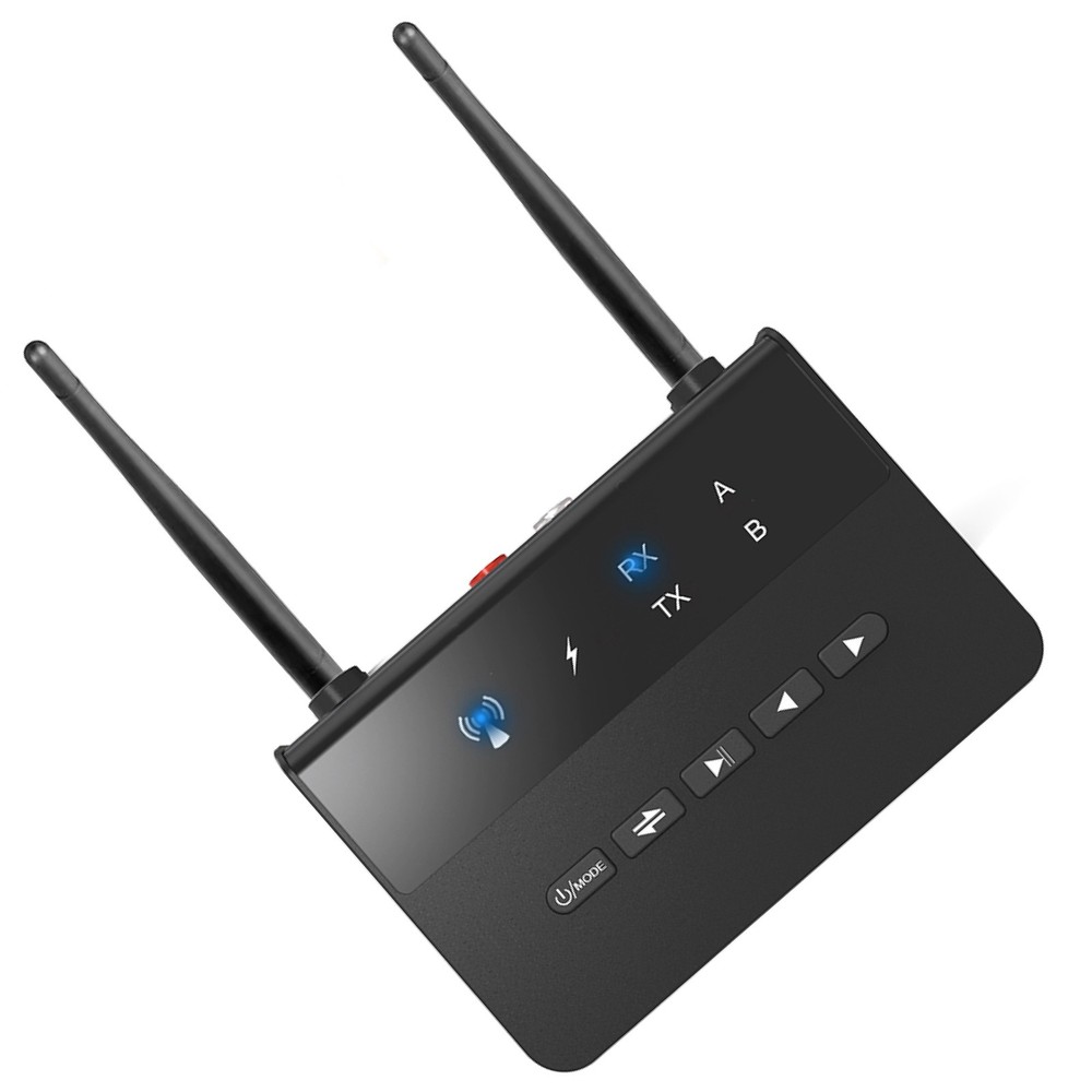 Bluetooth 5.0 RCA Transmitter Receiver Audio Adapter Converter 3.5mm AUX Jack A