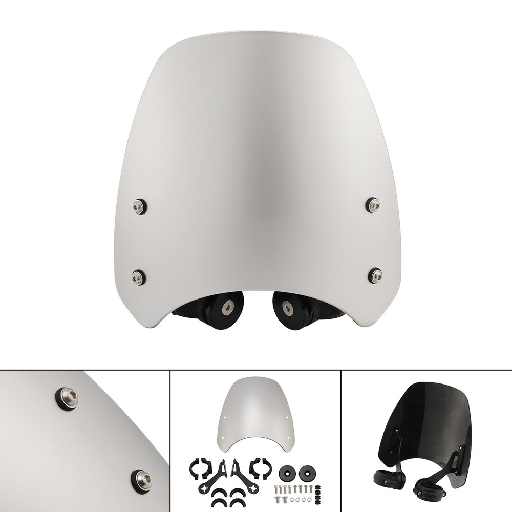 Windshield WindScreen fit for Bonneville Bobber Silver US