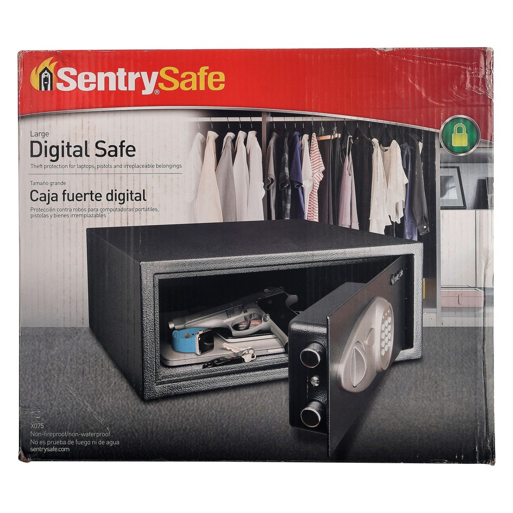 SentrySafe X075 Digital Keypad Security Safe - 0.78 Cu. Ft. Storage Solution
