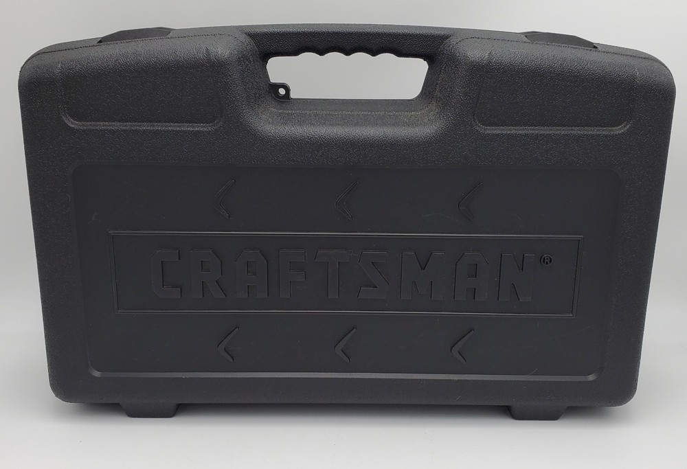 Craftsman Empty Hard Plastic Tool Case w/ Manual for 19.2V Cordless Drill‑Driver