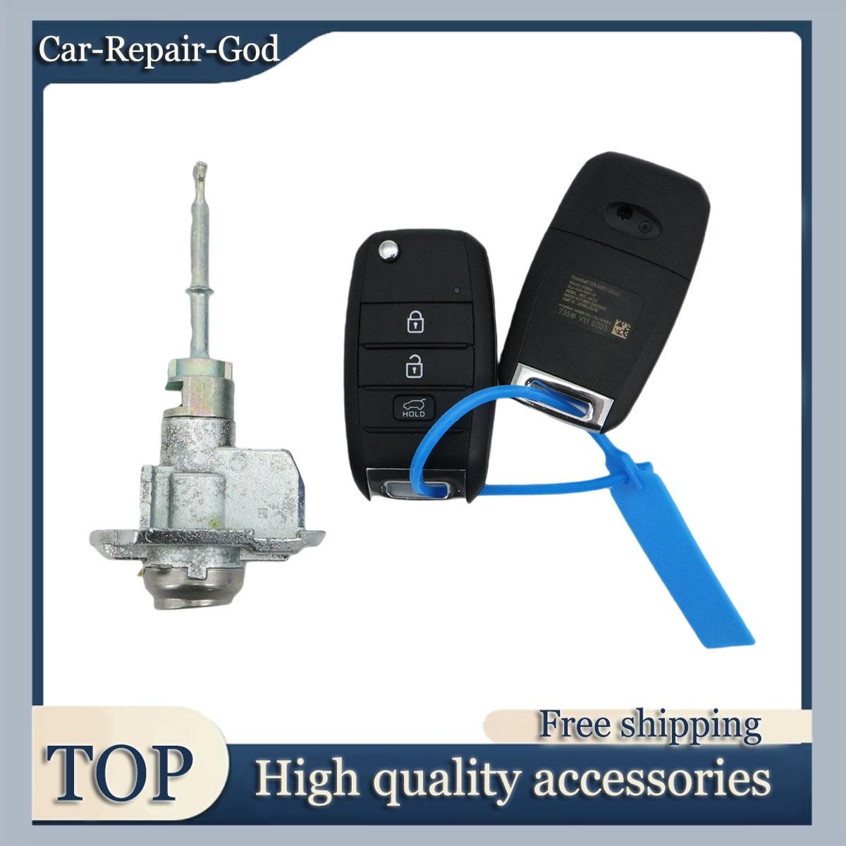 81970-D9A00 Left Door Lock & Key Cylinder Set Fits Kia Sportage 2017 - 2022