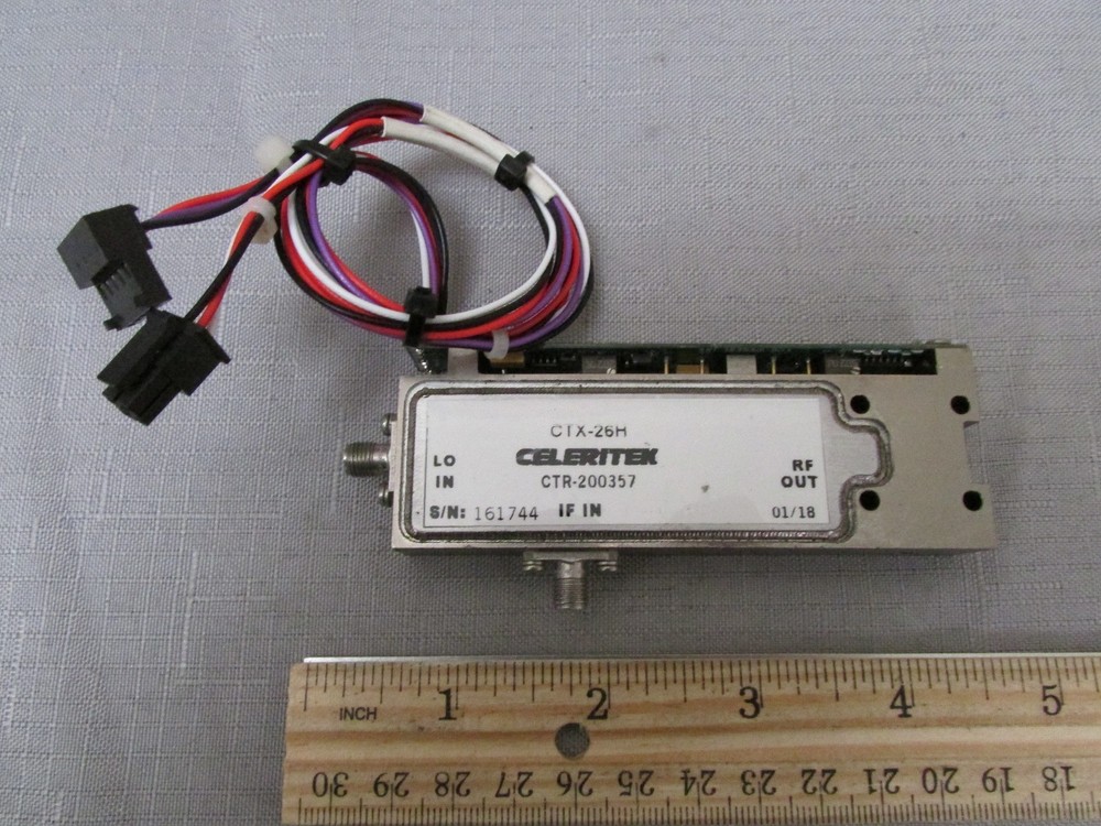 Celeritek CTR-200357 Linear Power Amplifier SMA RF Microwave