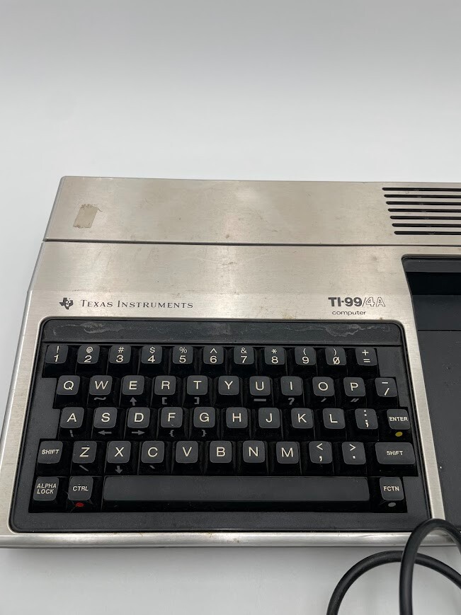 Texas Instruments TI-99/4A computer Powers On Untested