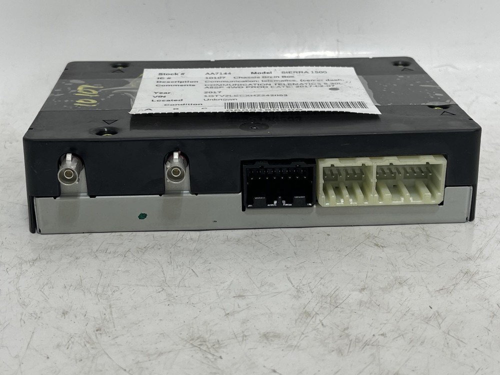 Used Telematics Interface Module fits: 2017 Gmc Sierra 1500 pickup Communication