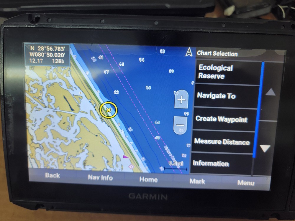 Garmin Echomap 94SV Display CHARTPLOTTER Gps Pwr Cable, No Transducer