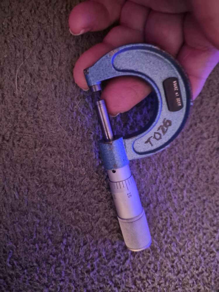 Fowler Outside Micrometer 0 -1 “ A-Range .001" Graduation (A)