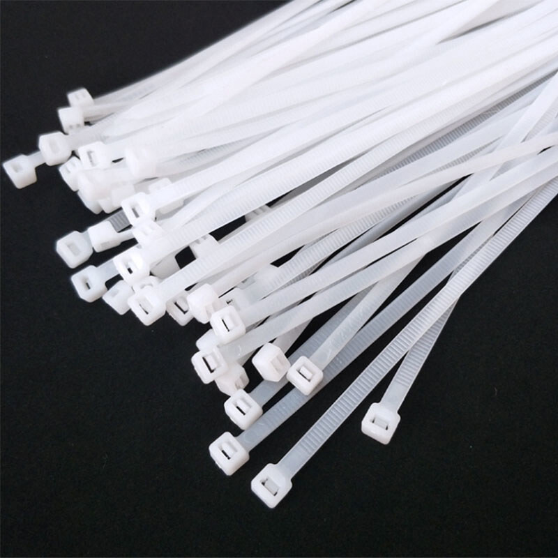 3mm-8mm Self-Locking Plastic Nylon Cable Zip Ties Wrap Wire Cord Zip Tie Strap