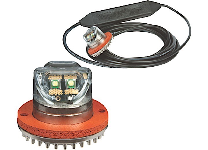 Ecco 9011A Hide-A-LED Concealed Warning Light 12VDC Amber