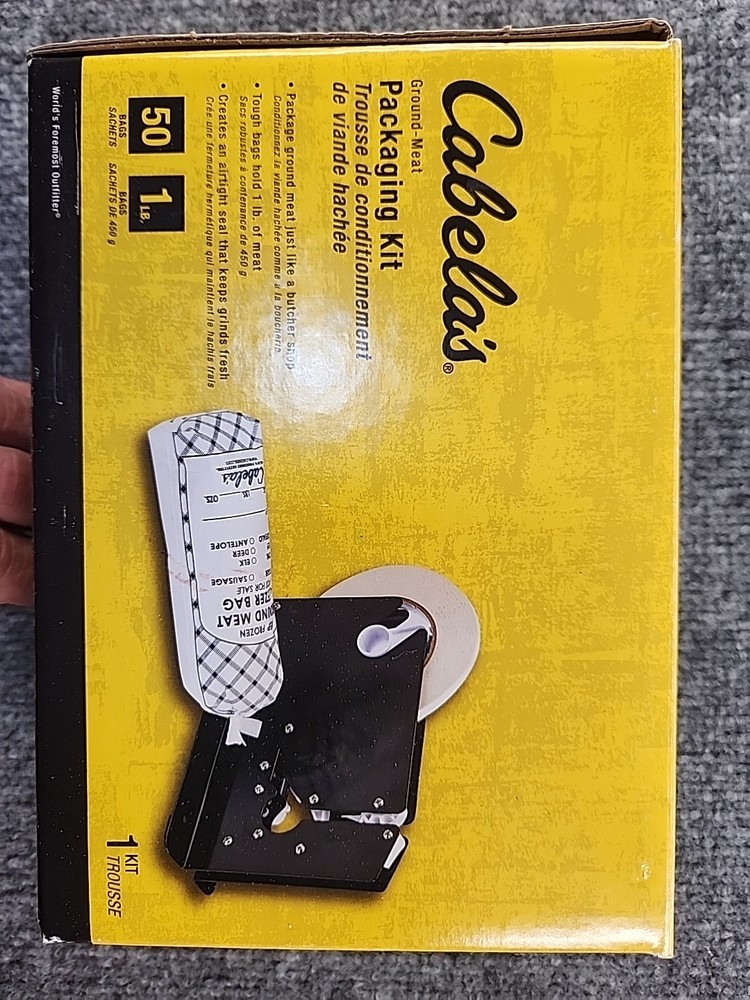 Cabela's Ground Meat Packaging Kit