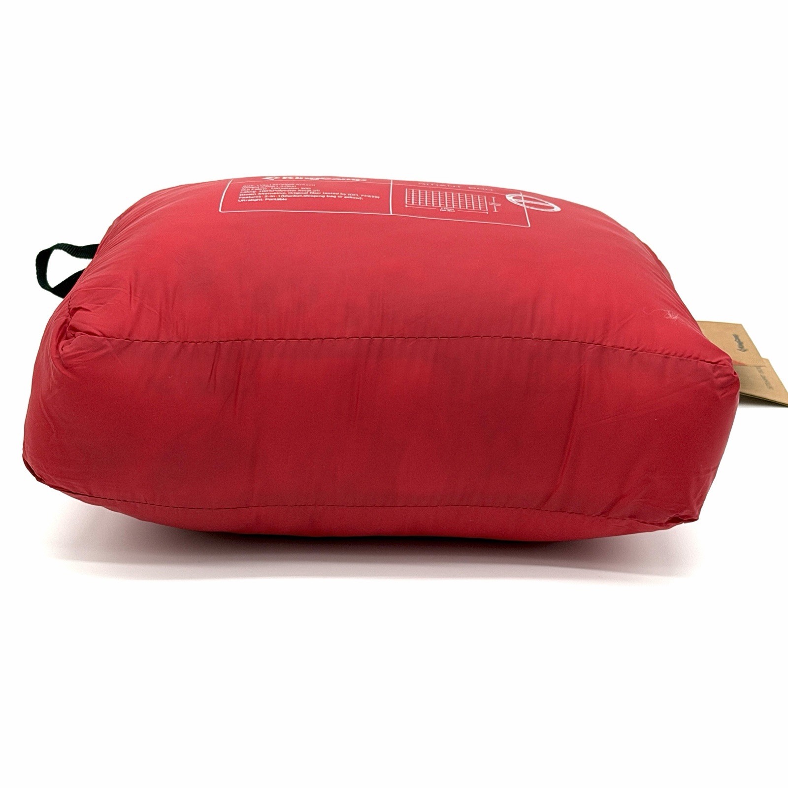 KingCamp Smart 600 Camping Blanket Ultralight Packable Down Alternative Red