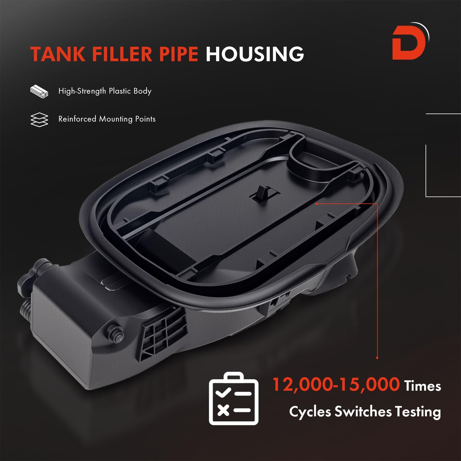 84745940 Fuel Tank Filler Pipe Housing Fit for Chevy Silverado 1500 2019-2025