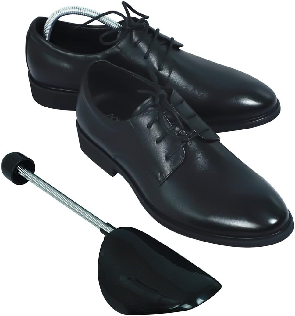10 Pairs Plastic Shoe Trees for Men (Black)