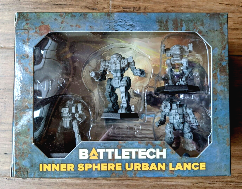 Battletech Inner Sphere Urban Lance Mech Pack Catalyst Hunchback Victor Raven
