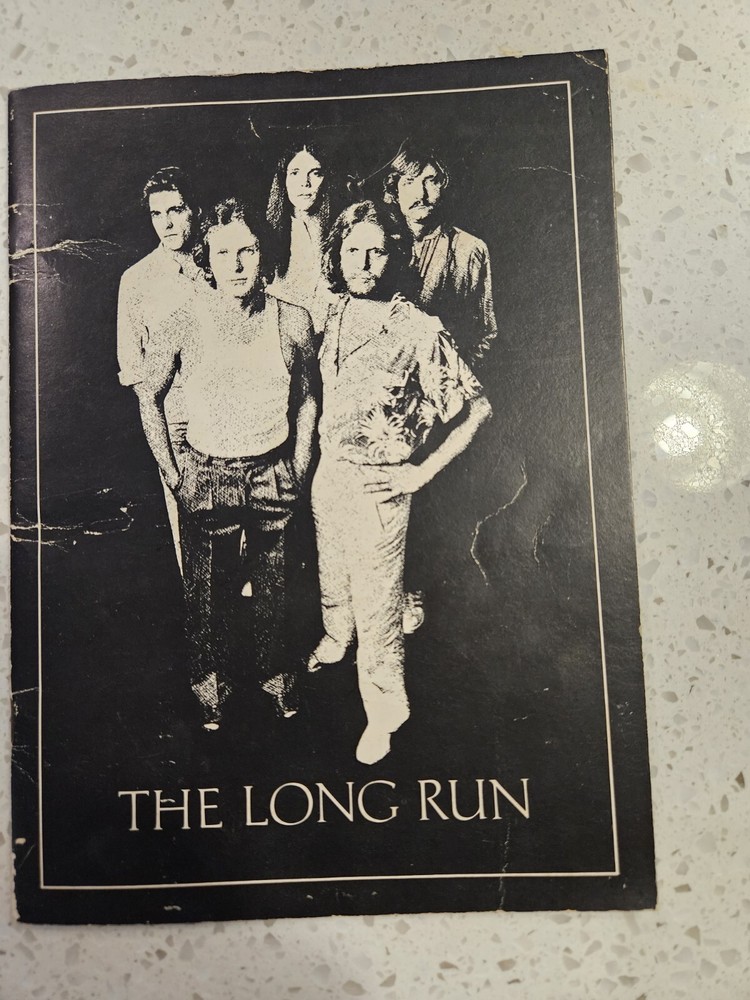 THE EAGLES 1980 LONG RUN TOUR BOOK / PROGRAM - VERY RARE