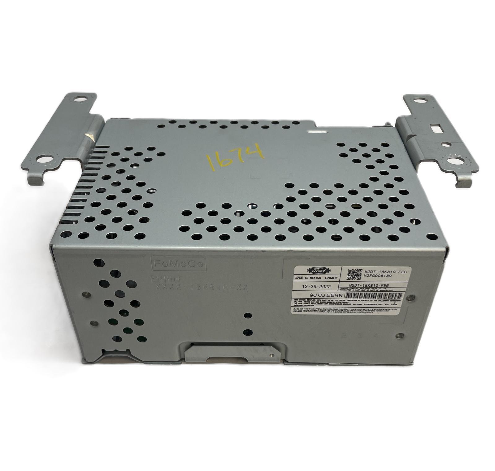 2023 FORD BRONCO RADIO RECEIVER OEM M2DT-18K810-FEG AUDIO AV EQUIPMENT NTO