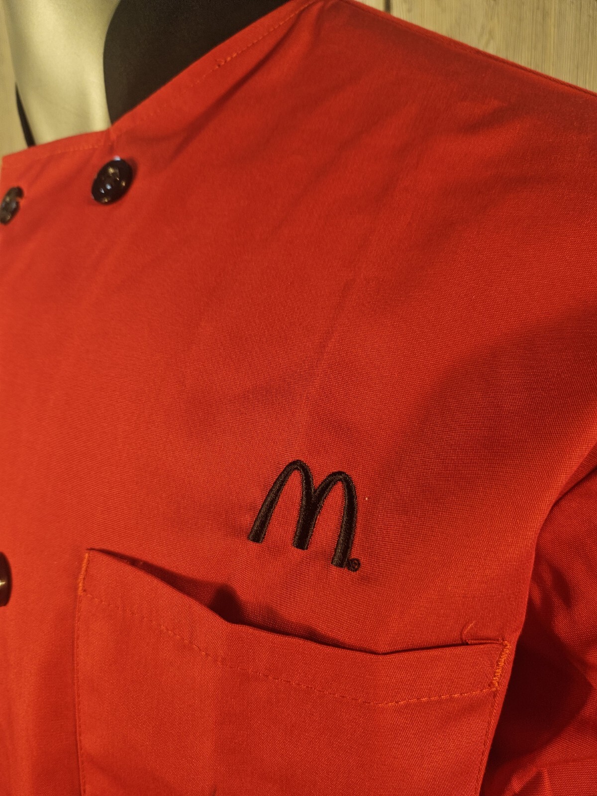 Happy Chef Mcdonalds Signature Lightweight Chef Coat 505 Size XL