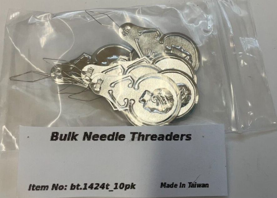 BULK NEEDLE THREADERS #BT1424T - 10 PER PACK