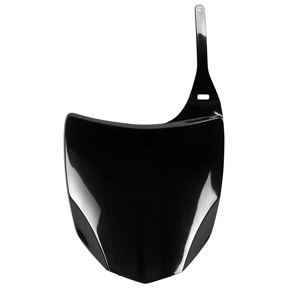 UFO Front Number Plate Black For Kawasaki KX250F 2009-2012