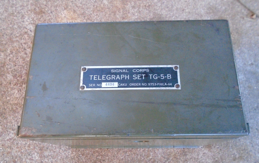 US Army telegraph set TG-5-B