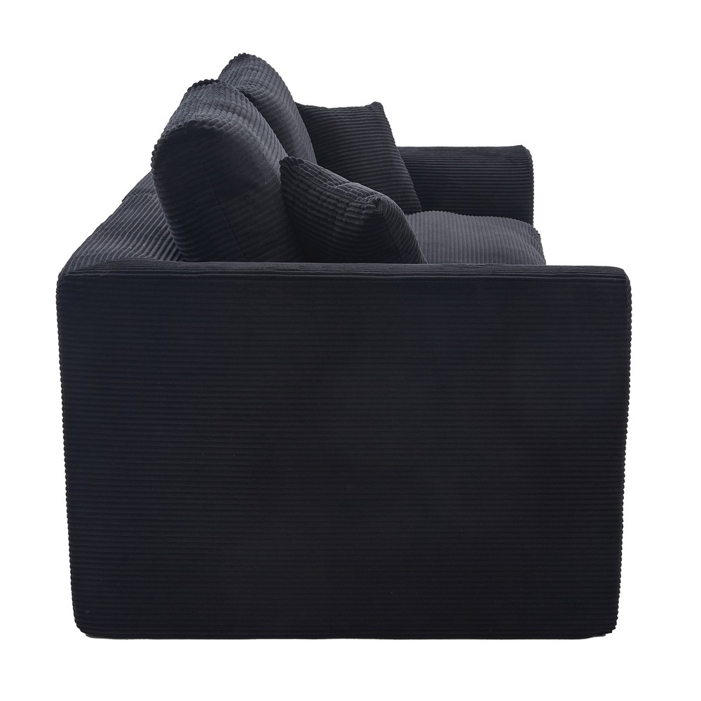 UNITED WE WIN Modular Sectional Sofa Cloud Couch,Comfy Cloud Modern Sofa,2 Sea