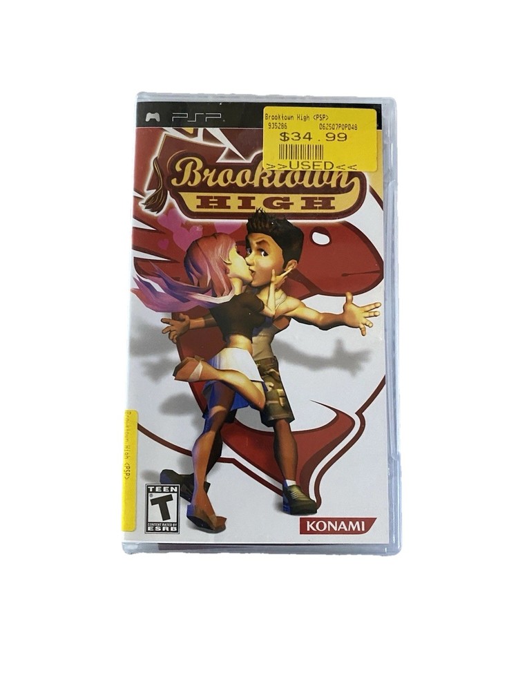 PSP Replacement Case Brooklyn High with Instruction Booklet No Game