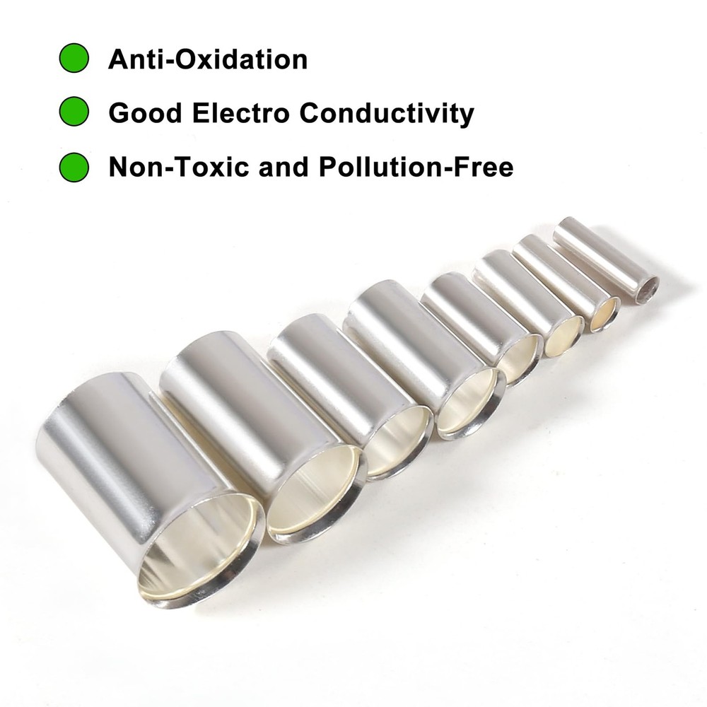 Wire Ferrules Kit 166PCS Copper Crimp Terminal Set Assorted