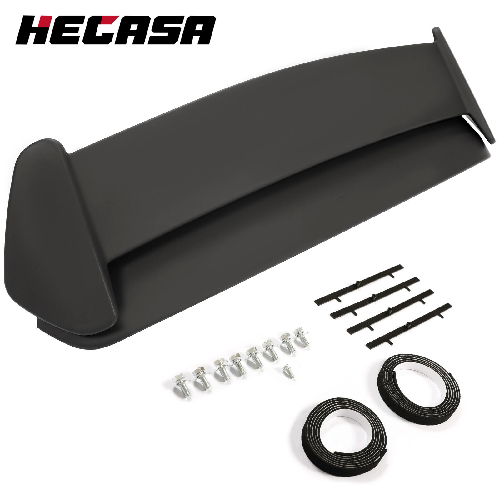 R Style Rear Trunk Lid Roof Wing Spoiler Painted ABS For Civic Hatchback 96-00