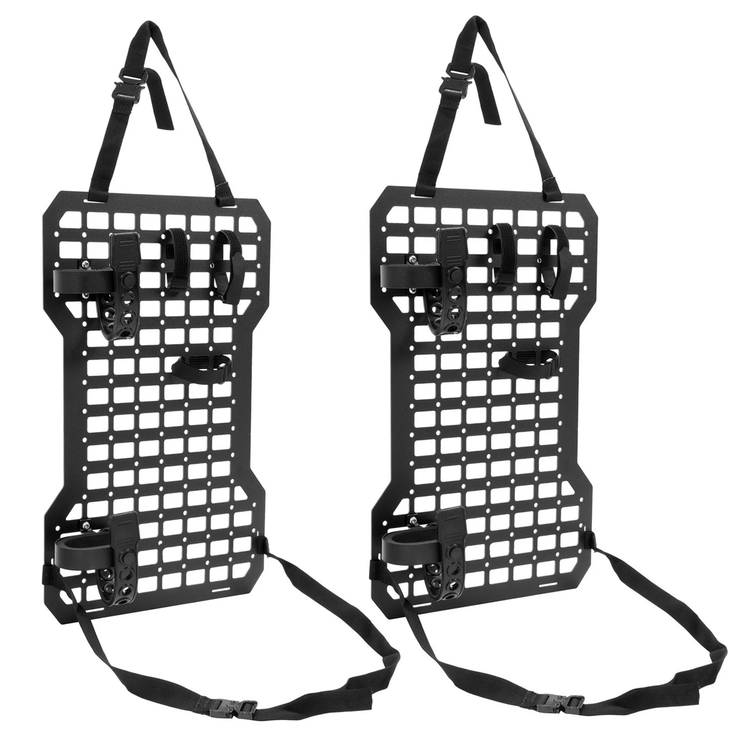 Versatile Tactical Rigid Molle Insert Panel For Car Seat Back Storage Gun Rack