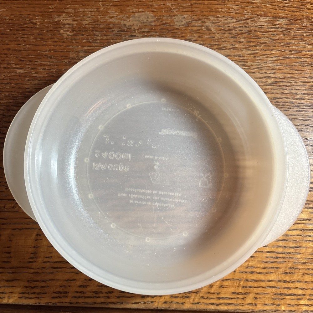 Tupperware Microwaveable Clear Replacement Bowl Only 2646A