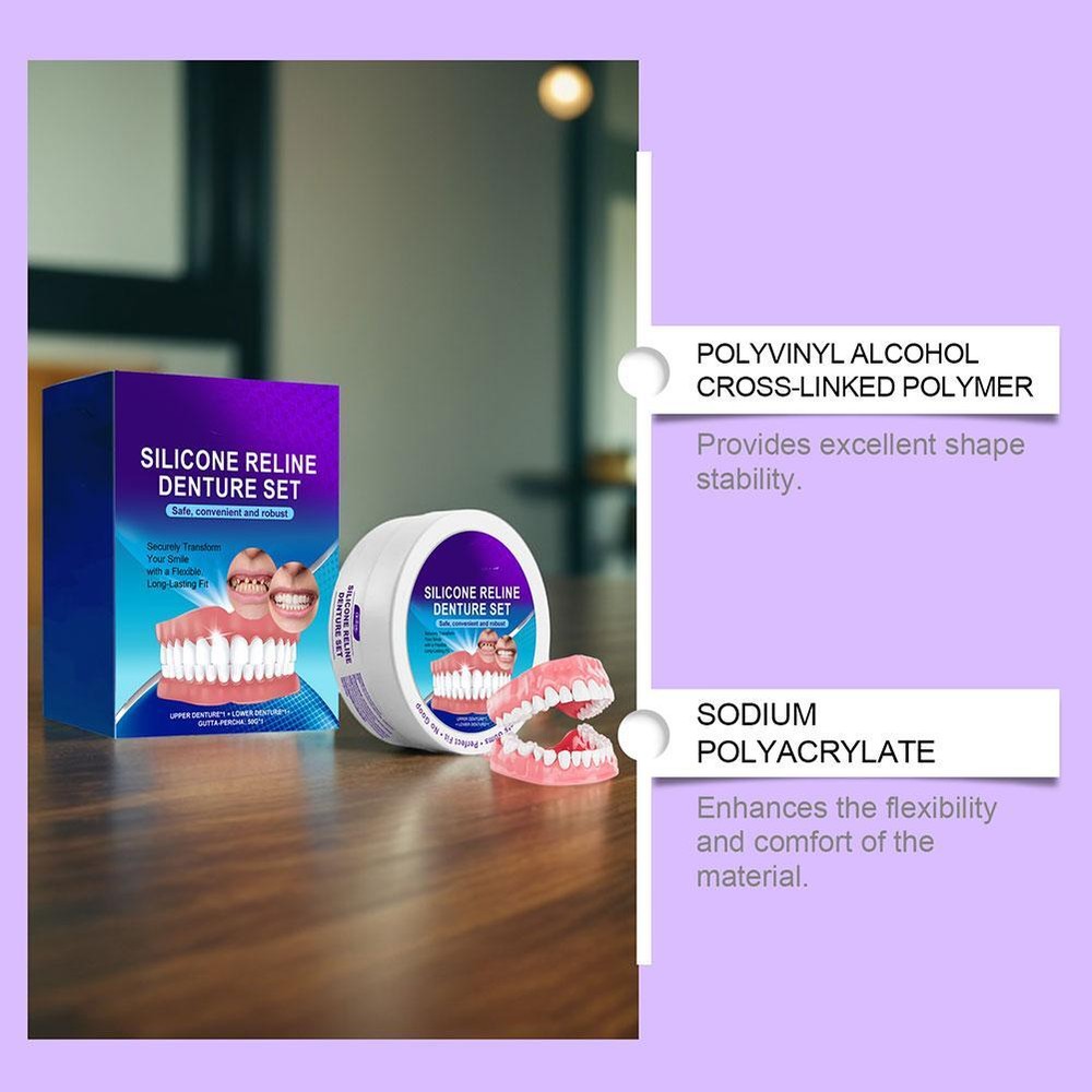 Denture Modification Braces Quickly Modify and Adjust Teeth G3R8 V2W1 G8Y5 M2Q9