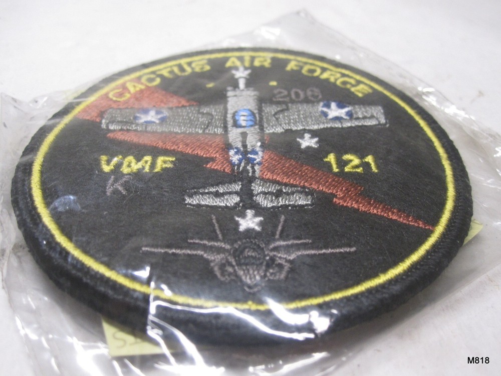 Embroidery Patch - Cactus Air Force 208 VMF K 121