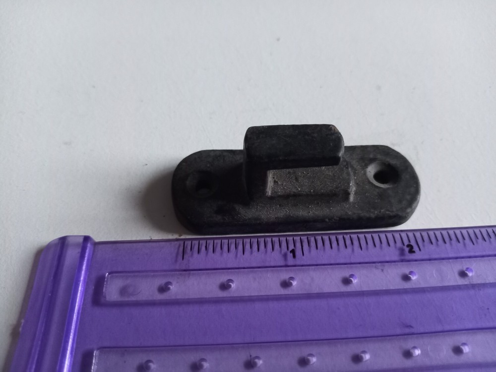 Retro Metal 2 Inch Bolt Lock Security Door Sliding KEEP KEEP Only Black Gothic