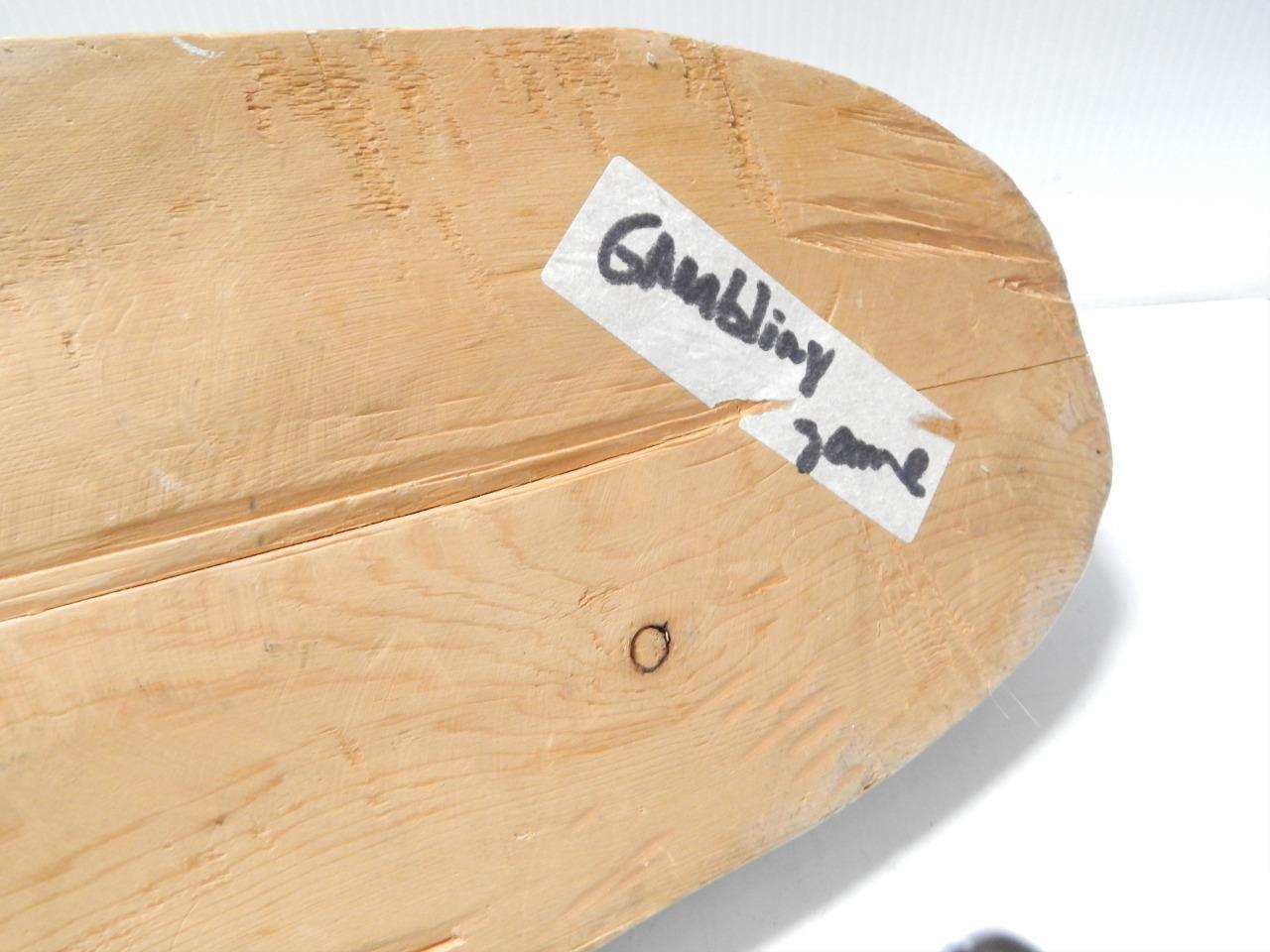 VINTAGE NW COAST INDIAN SLAHAL ORCA KILLER WHALE DSGN GAMBLING GAME PIECE