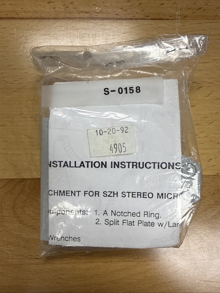 Olympus SZH Stereo Microscope Click Stop Attachment Kit (S-0158)