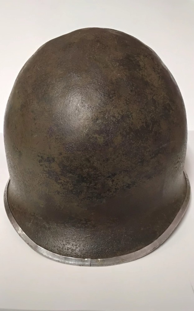 The object in the image is a U.S. M1 combat helmet shell