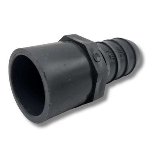 5 Pack 2" PVC Insert x 2" Barb Adapter