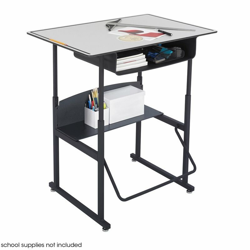Safco Products AlphaBetter Adjustable Height Desk 1209GR
