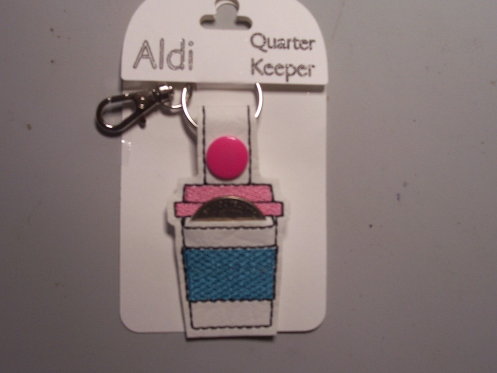 ALDI  Theme Quarter Keeper / Coffee Cup  SHAPE  Keychain