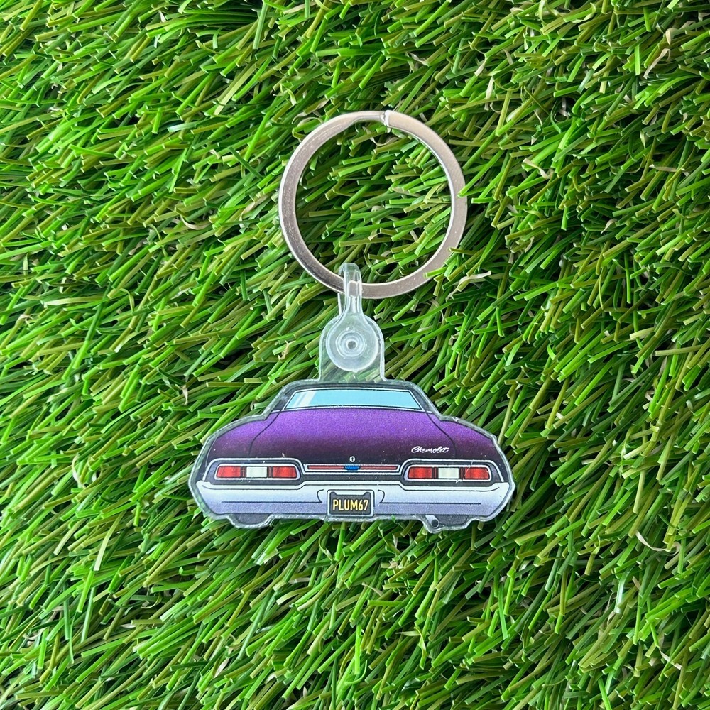 1967 Chevy Impala Acrylic Keychain