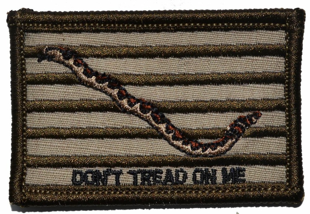 Original Gadsden Snake - Dont Tread On Me Flag - 2x3 Patch