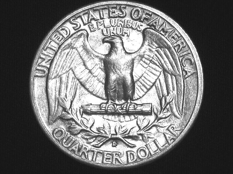1935-D Washington Quarter --- Almost Uncirculated